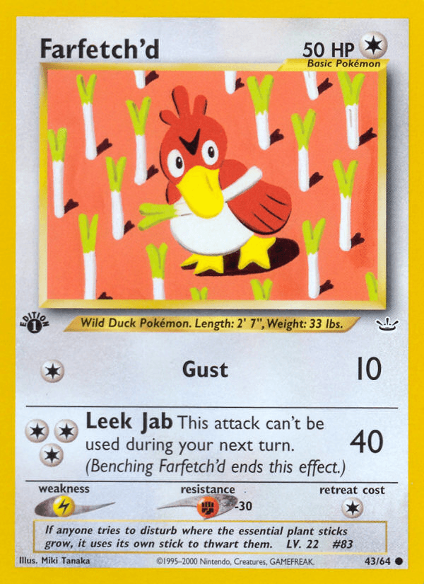 Farfetch'd — Neo Revelation 43/66