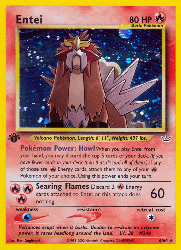 Entei — Neo Revelation 6/66