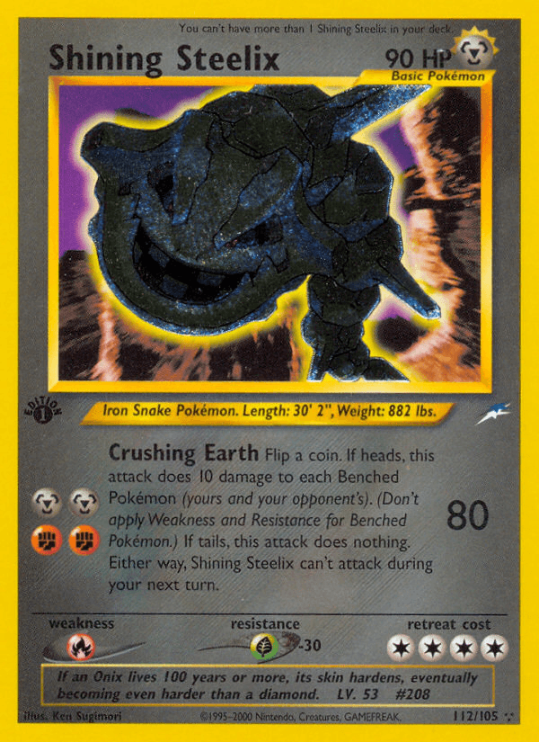 Shining Steelix — Neo Destiny 112/113