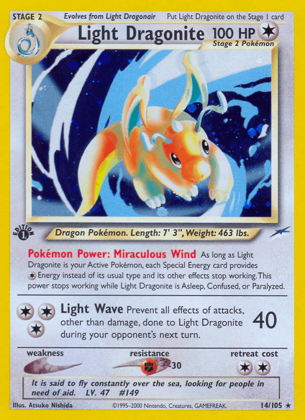 Light Dragonite — Neo Destiny 14/113