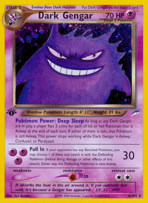 Dark Gengar — Neo Destiny 6/113