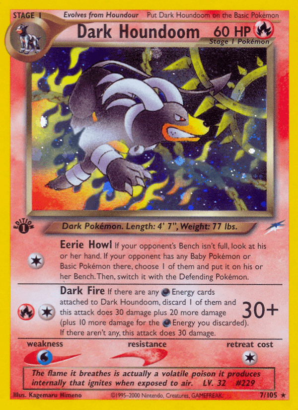 Dark Houndoom — Neo Destiny 7/113