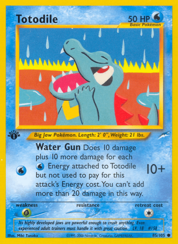 Totodile — Neo Destiny 85/113