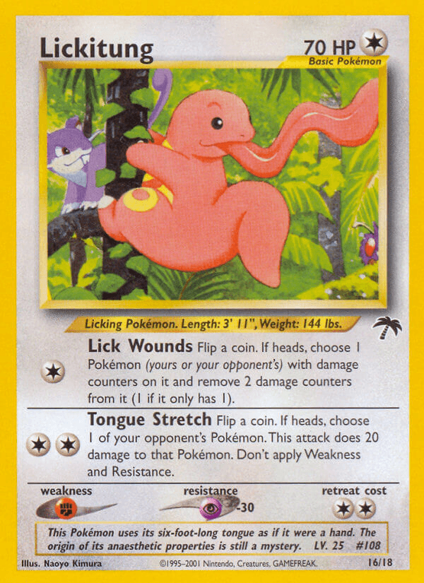 Lickitung — Southern Islands 16/18