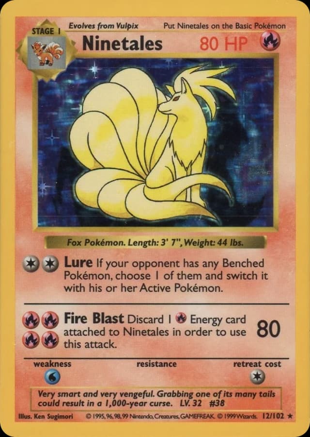 Ninetales — Base 12/102