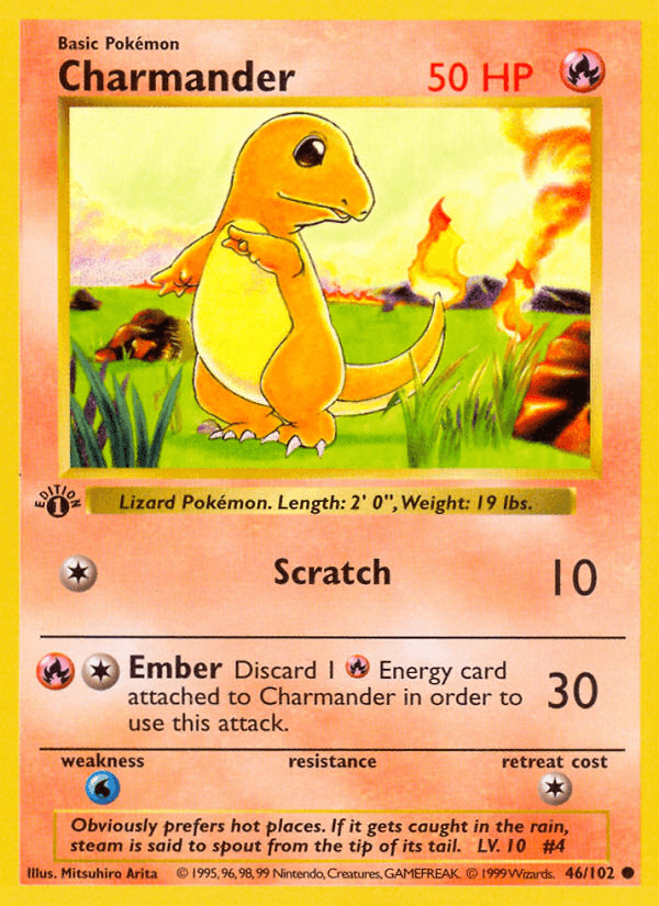 Charmander — Base 46/102