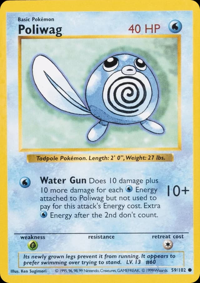 Poliwag — Base 59/102