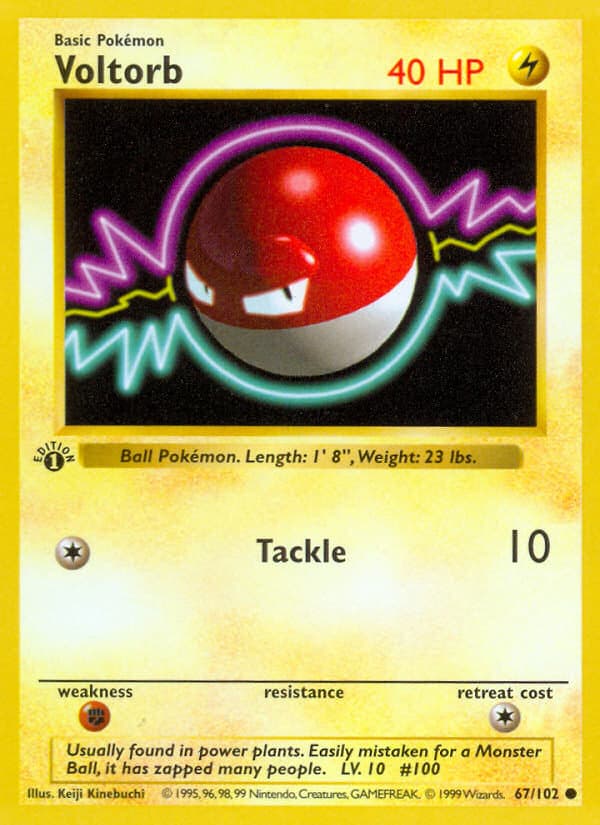 Voltorb — Base 67/102