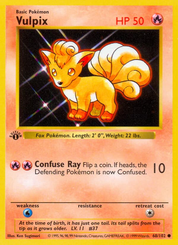 Vulpix — Base 68/102