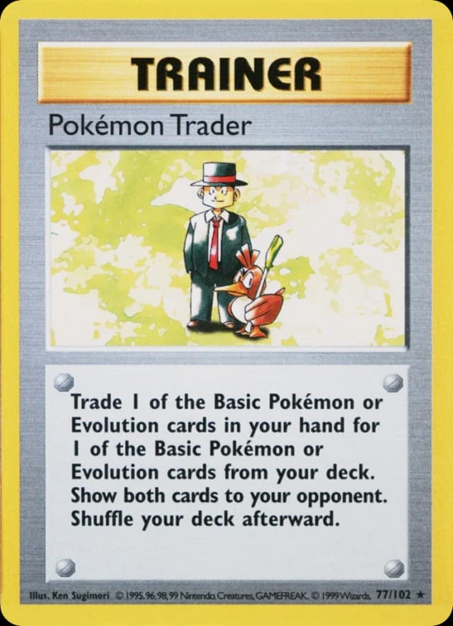 Pokémon Trader — Base 77/102