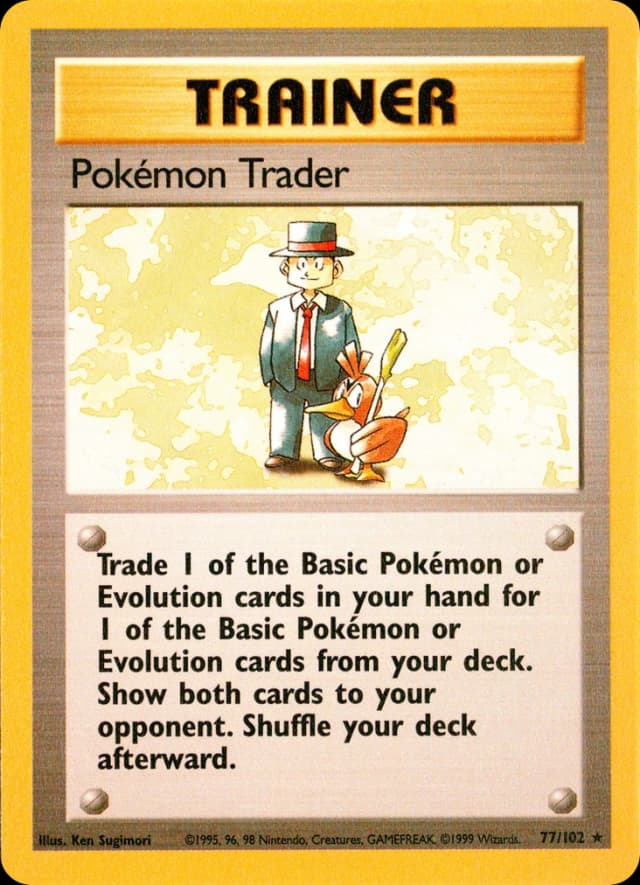Pokémon Trader — Base 77/102