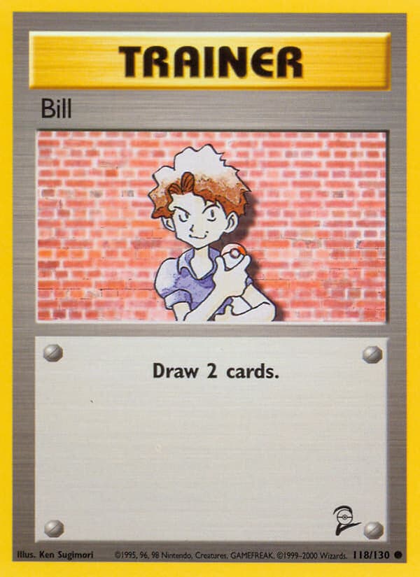 Bill — Base Set 2 118/130