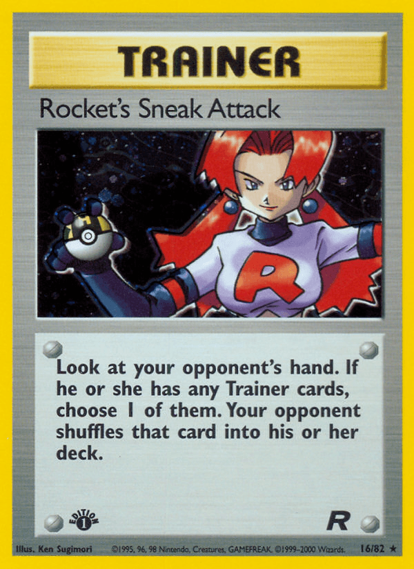 Rocket's Sneak Attack — Team Rocket 16/83