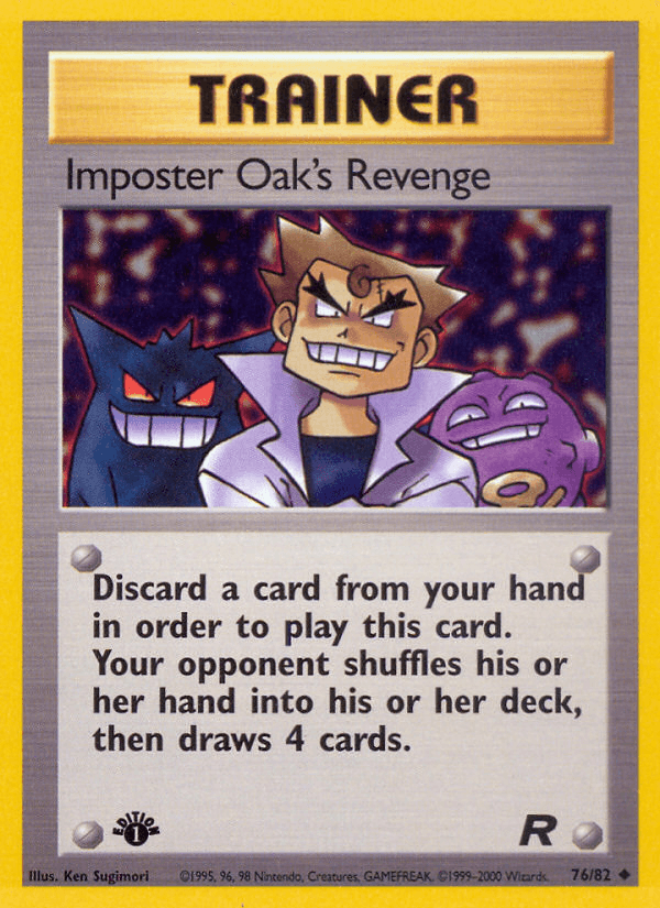 Imposter Oak's Revenge — Team Rocket 76/83