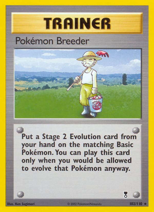Pokémon Breeder — Legendary Collection 102/110