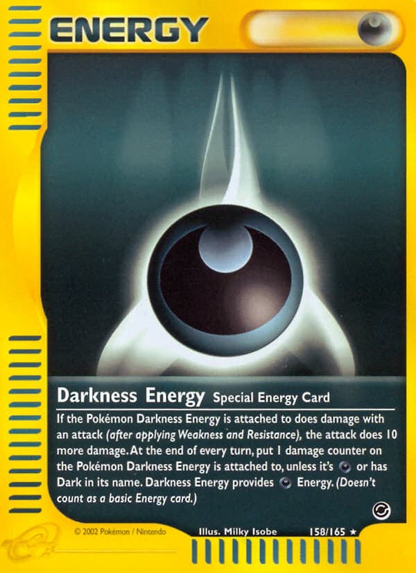 Darkness Energy — Expedition Base Set 158/165