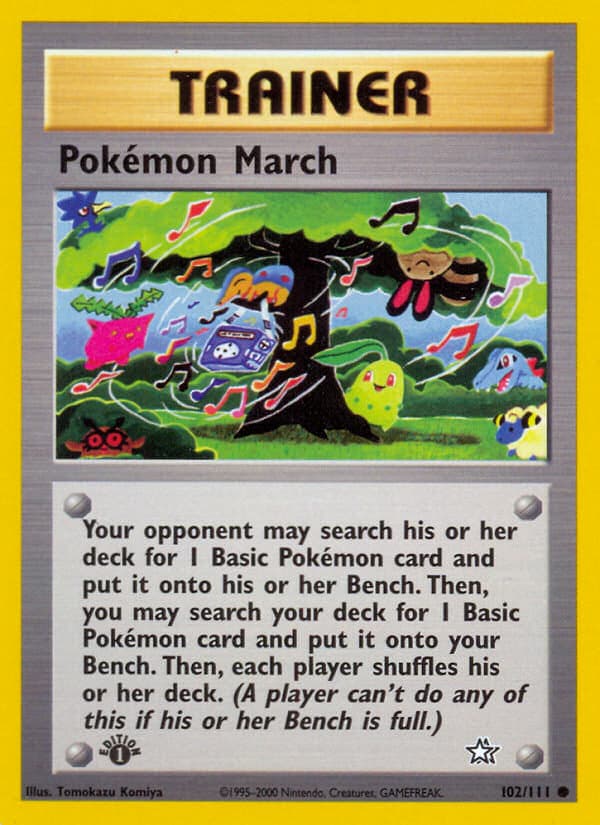 Pokémon March — Neo Genesis 102/111